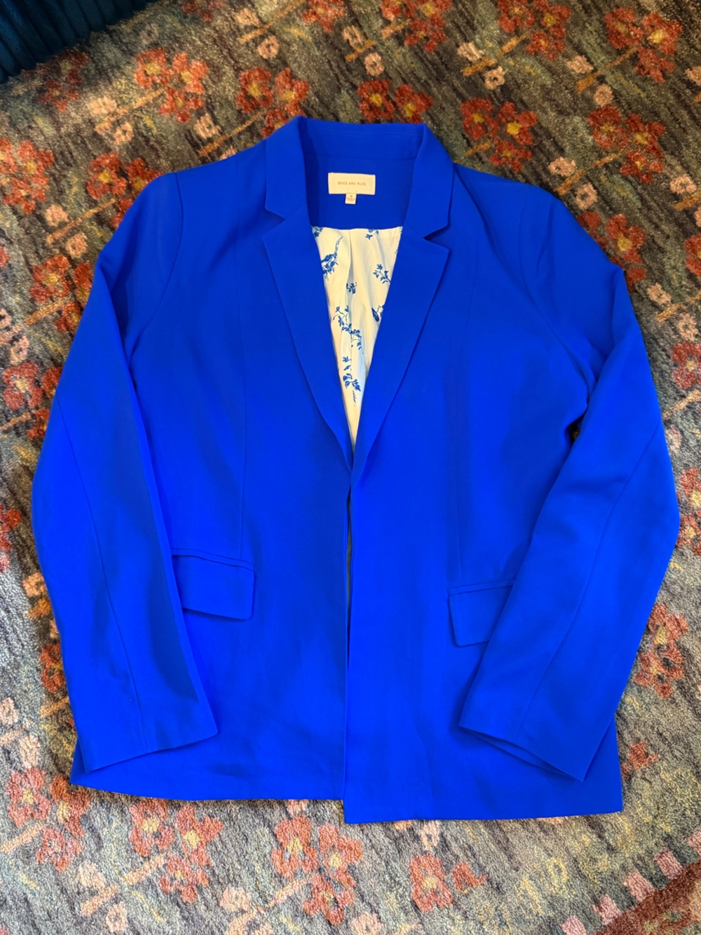 Electric Blue Blazer